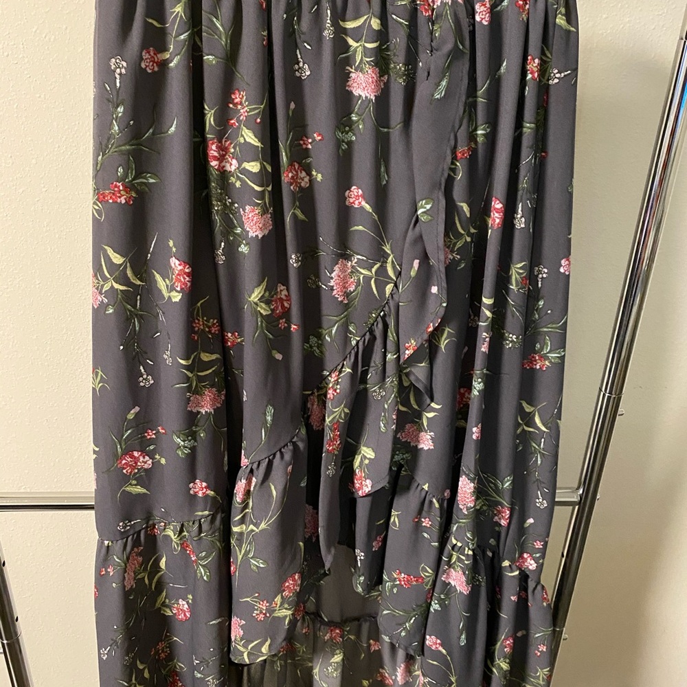 Asymmetrical Maxi Skirt